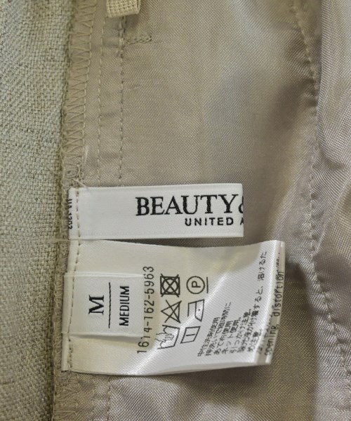 BEAUTY&YOUTH UNITED ARROWS（ビューティーアンドユースユナイテッドアローズ）スラックス ベージュ サイズ:M レディース/2200619556181