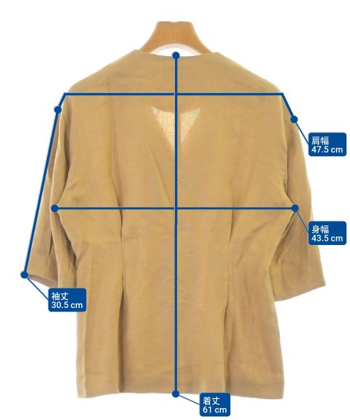 BEAUTY&YOUTH UNITED ARROWS（ビューティーアンドユースユナイテッドアローズ）カジュアルジャケット ベージュ サイズ:S レディース/2200619841096