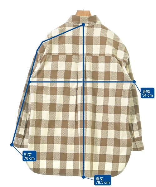 BEAUTY&YOUTH UNITED ARROWS（ビューティーアンドユースユナイテッドアローズ）カジュアルシャツ 茶 サイズ:-(L位) レディース/2200632225026