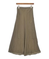 BEAUTY&YOUTH UNITED ARROWS（ビューティーアンドユースユナイテッドアローズ）ロング・マキシ丈スカート カーキ サイズ:M レディース/2200629936010
