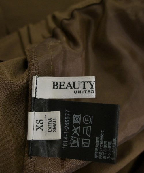 BEAUTY&YOUTH UNITED ARROWS（ビューティーアンドユースユナイテッドアローズ）スラックス 茶 サイズ:XS レディース/2200633919047