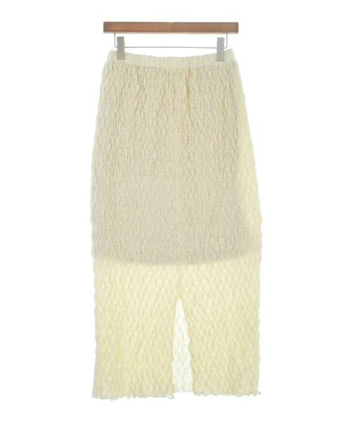 BEAUTY&YOUTH UNITED ARROWS（ビューティーアンドユースユナイテッドアローズ）ロング・マキシ丈スカート 白 サイズ:M レディース/2200634068126