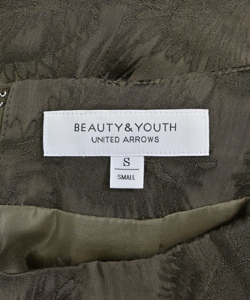 BEAUTY&YOUTH UNITED ARROWS（ビューティーアンドユースユナイテッドアローズ）ロング・マキシ丈スカート カーキ サイズ:S レディース/2200606997027