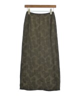 BEAUTY&YOUTH UNITED ARROWS（ビューティーアンドユースユナイテッドアローズ）ロング・マキシ丈スカート カーキ サイズ:S レディース/2200606997027