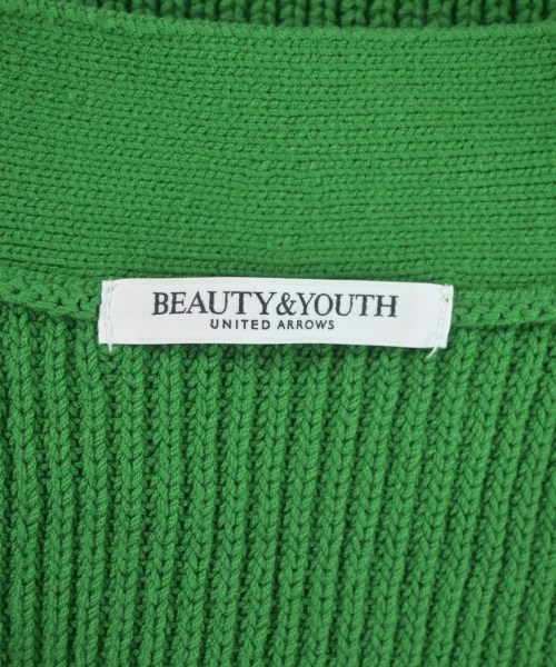 BEAUTY&YOUTH UNITED ARROWS（ビューティーアンドユースユナイテッドアローズ）カーディガン 緑 サイズ:F レディース/2200605461024