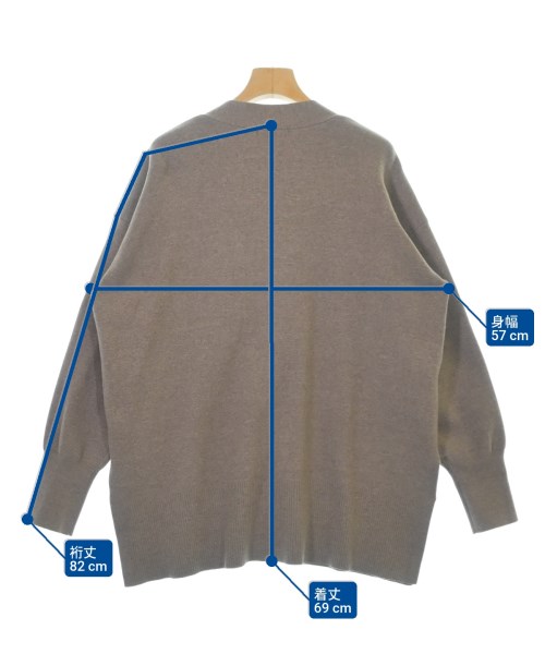 BEAUTY&YOUTH UNITED ARROWS（ビューティーアンドユースユナイテッドアローズ）ニット・セーター ベージュ サイズ:F レディース/2200608014012