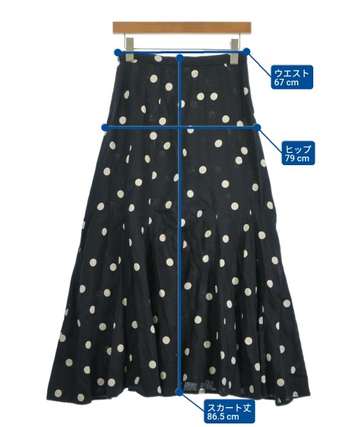 BEAUTY&YOUTH UNITED ARROWS（ビューティーアンドユースユナイテッドアローズ）ロング・マキシ丈スカート 黒 サイズ:M レディース/2200610881145