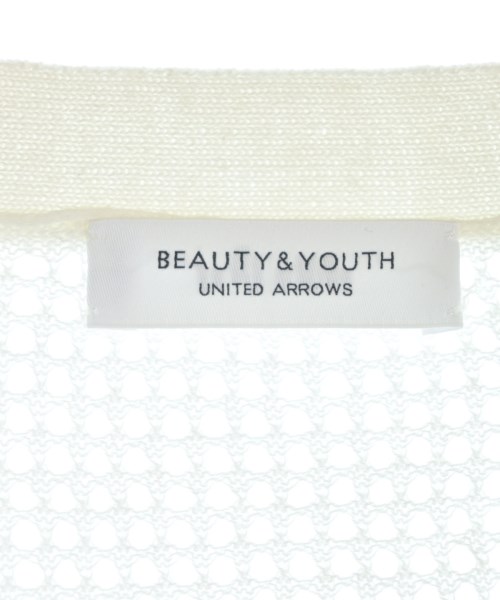 BEAUTY&YOUTH UNITED ARROWS（ビューティーアンドユースユナイテッドアローズ）カーディガン 白 サイズ:F レディース/2200606845090