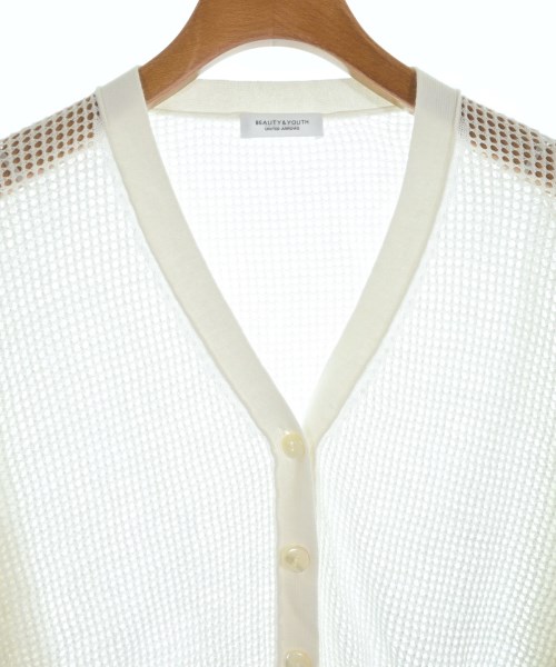 BEAUTY&YOUTH UNITED ARROWS（ビューティーアンドユースユナイテッドアローズ）カーディガン 白 サイズ:F レディース/2200606845090