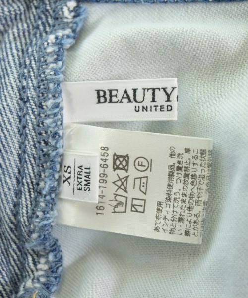 BEAUTY&YOUTH UNITED ARROWS（ビューティーアンドユースユナイテッドアローズ）デニムパンツ 青 サイズ:XS レディース/2200607965018