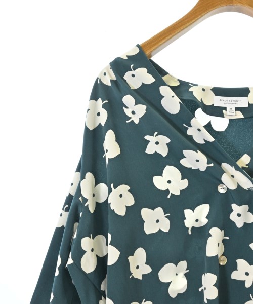 BEAUTY&YOUTH UNITED ARROWS（ビューティーアンドユースユナイテッドアローズ）ブラウス 緑 サイズ:M レディース/2200608706054
