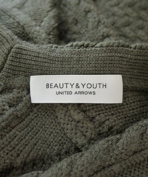 BEAUTY&YOUTH UNITED ARROWS（ビューティーアンドユースユナイテッドアローズ）ニット・セーター カーキ サイズ:F レディース/2200609006047