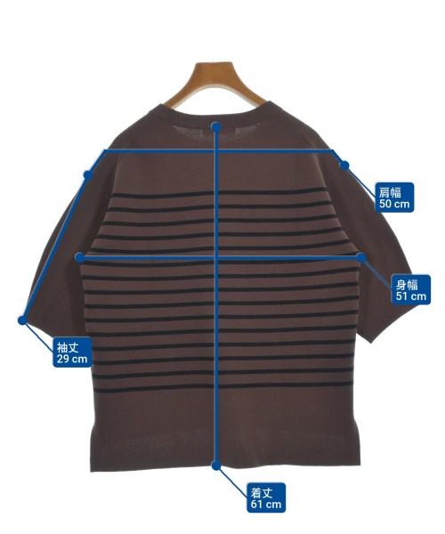 BEAUTY&YOUTH UNITED ARROWS（ビューティーアンドユースユナイテッドアローズ）ニット・セーター 茶 サイズ:F レディース/2200609376102