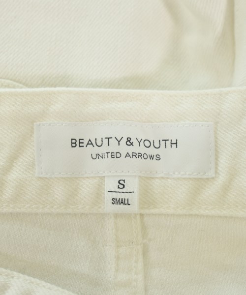 BEAUTY&YOUTH UNITED ARROWS（ビューティーアンドユースユナイテッドアローズ）デニムパンツ 白 サイズ:S レディース/2200611202024