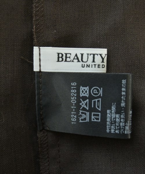 BEAUTY&YOUTH UNITED ARROWS（ビューティーアンドユースユナイテッドアローズ）ブラウス 茶 サイズ:F レディース/2200609568088