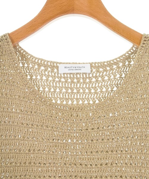 BEAUTY&YOUTH UNITED ARROWS（ビューティーアンドユースユナイテッドアローズ）ニット・セーター ベージュ サイズ:-(S位) レディース/2200611956026