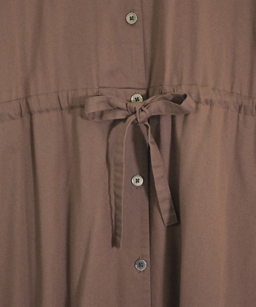 BEAUTY&YOUTH UNITED ARROWS（ビューティーアンドユースユナイテッドアローズ）シャツワンピース 茶 サイズ:S レディース/2200607354126