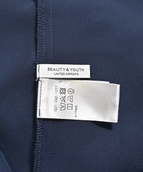 BEAUTY&YOUTH UNITED ARROWS（ビューティーアンドユースユナイテッドアローズ）ブラウス 紺 サイズ:F レディース/2200608390031