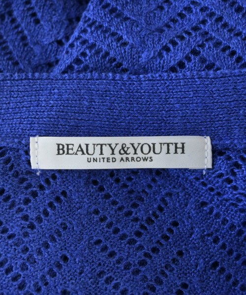 BEAUTY&YOUTH UNITED ARROWS（ビューティーアンドユースユナイテッドアローズ）カーディガン 青 サイズ:F レディース/2200612432284