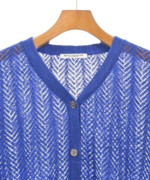 BEAUTY&YOUTH UNITED ARROWS（ビューティーアンドユースユナイテッドアローズ）カーディガン 青 サイズ:F レディース/2200612432284