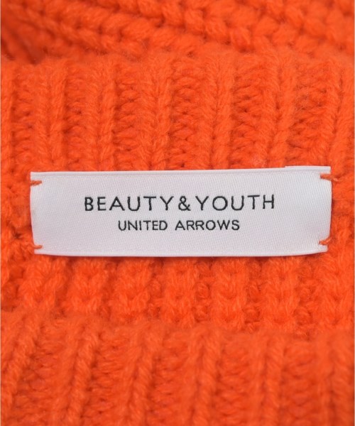 BEAUTY&YOUTH UNITED ARROWS（ビューティーアンドユースユナイテッドアローズ）ニット・セーター オレンジ サイズ:F レディース/2200601059898