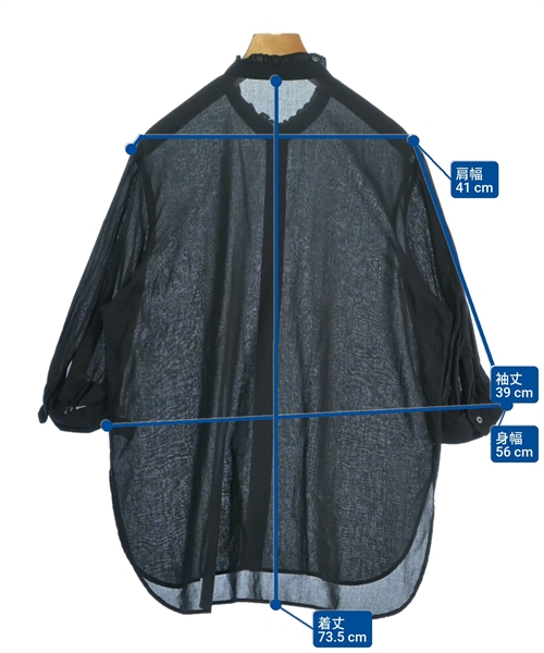 BEAUTY&YOUTH UNITED ARROWS（ビューティーアンドユースユナイテッドアローズ）ブラウス 黒 サイズ:F レディース/2200607952063