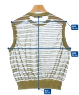 BEAUTY&YOUTH UNITED ARROWS（ビューティーアンドユースユナイテッドアローズ）ベスト/ノースリーブ カーキ サイズ:-(M位) レディース/2200608707501