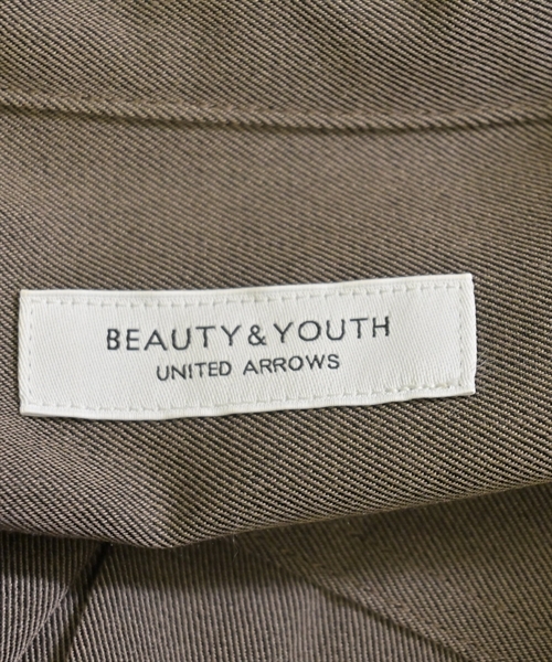 BEAUTY&YOUTH UNITED ARROWS（ビューティーアンドユースユナイテッドアローズ）カジュアルシャツ 茶 サイズ:F レディース/2200608707594