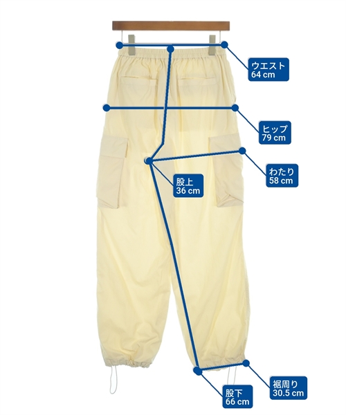 BEAUTY&YOUTH UNITED ARROWS（ビューティーアンドユースユナイテッドアローズ）カーゴパンツ 白 サイズ:S レディース/2200613206013