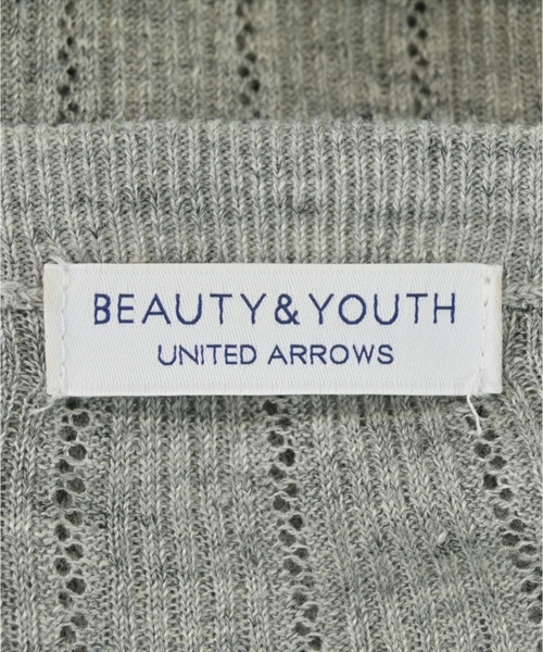 BEAUTY&YOUTH UNITED ARROWS（ビューティーアンドユースユナイテッドアローズ）ニット・セーター グレー サイズ:-(XS位) レディース/2200613322089