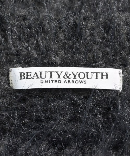 BEAUTY&YOUTH UNITED ARROWS（ビューティーアンドユースユナイテッドアローズ）ニット・セーター 黒 サイズ:F レディース/2200607091106