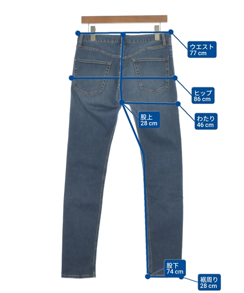 BEAUTY&YOUTH UNITED ARROWS（ビューティーアンドユースユナイテッドアローズ）デニムパンツ 紺 サイズ:M レディース/2200613924078