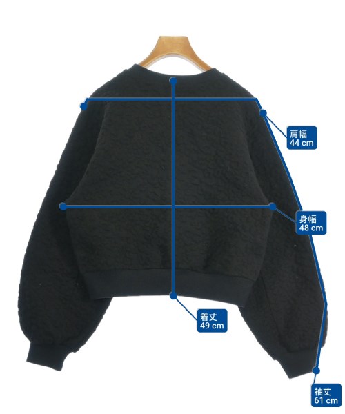 BEAUTY&YOUTH UNITED ARROWS（ビューティーアンドユースユナイテッドアローズ）スウェット 黒 サイズ:F レディース/2200608589060