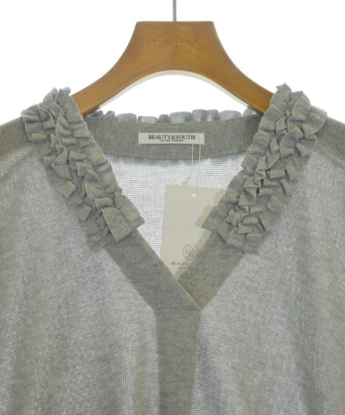 BEAUTY&YOUTH UNITED ARROWS（ビューティーアンドユースユナイテッドアローズ）ニット・セーター グレー サイズ:F レディース/2200608589121