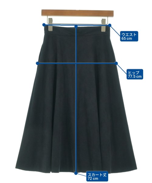 BEAUTY&YOUTH UNITED ARROWS（ビューティーアンドユースユナイテッドアローズ）ロング・マキシ丈スカート 黒 サイズ:S レディース/2200608770017
