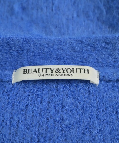 BEAUTY&YOUTH UNITED ARROWS（ビューティーアンドユースユナイテッドアローズ）カーディガン 青 サイズ:F レディース/2200611196101