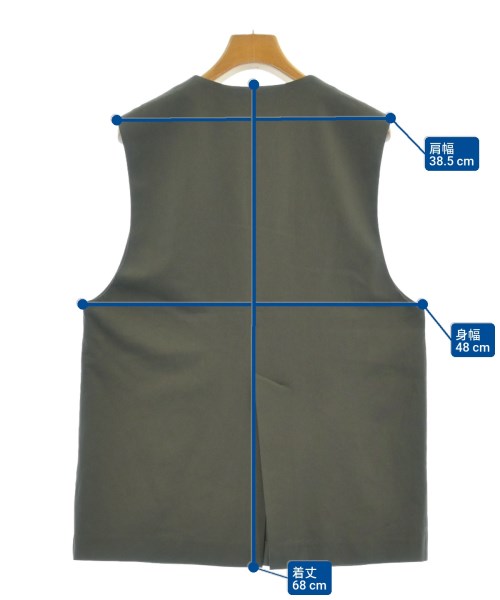 BEAUTY&YOUTH UNITED ARROWS（ビューティーアンドユースユナイテッドアローズ）ベスト グレー サイズ:-(M位) レディース/2200611196118