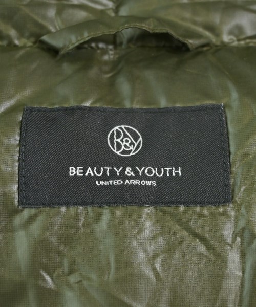 BEAUTY&YOUTH UNITED ARROWS（ビューティーアンドユースユナイテッドアローズ）ダウンジャケット/ダウンベスト カーキ サイズ:F レディース/2200614121254