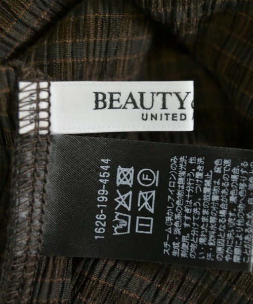 BEAUTY&YOUTH UNITED ARROWS（ビューティーアンドユースユナイテッドアローズ）ワンピース 茶 サイズ:-(M位) レディース/2200614231083