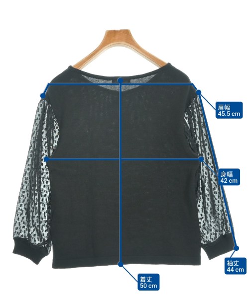 BEAUTY&YOUTH UNITED ARROWS（ビューティーアンドユースユナイテッドアローズ）ニット・セーター 黒 サイズ:F レディース/2200610069079