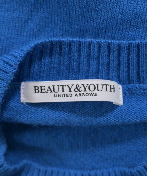 BEAUTY&YOUTH UNITED ARROWS（ビューティーアンドユースユナイテッドアローズ）ニット・セーター 青 サイズ:F レディース/2200614826029