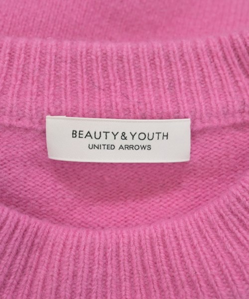 BEAUTY&YOUTH UNITED ARROWS（ビューティーアンドユースユナイテッドアローズ）ニット・セーター ピンク サイズ:M レディース/2200614963038