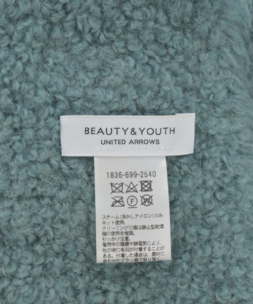 BEAUTY&YOUTH UNITED ARROWS（ビューティーアンドユースユナイテッドアローズ）マフラー 青 サイズ:- レディース/2200615079080