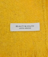 BEAUTY&YOUTH UNITED ARROWS（ビューティーアンドユースユナイテッドアローズ）マフラー 黄 サイズ:- レディース/2200615079097