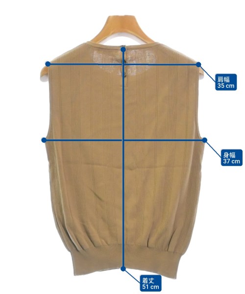BEAUTY&YOUTH UNITED ARROWS（ビューティーアンドユースユナイテッドアローズ）ニット・セーター 茶 サイズ:-(M位) レディース/2200610118050