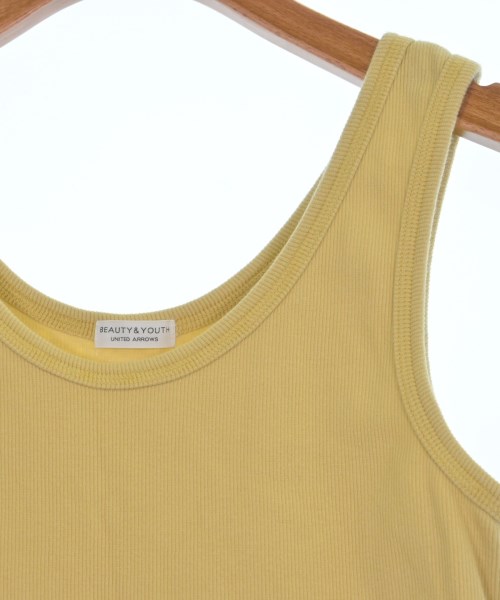 BEAUTY&YOUTH UNITED ARROWS（ビューティーアンドユースユナイテッドアローズ）タンクトップ 黄 サイズ:-(XS位) レディース/2200612144170
