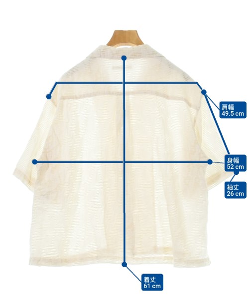 BEAUTY&YOUTH UNITED ARROWS（ビューティーアンドユースユナイテッドアローズ）カジュアルシャツ 白 サイズ:F レディース/2200612592056