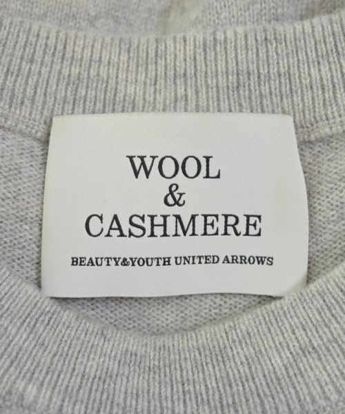 BEAUTY&YOUTH UNITED ARROWS（ビューティーアンドユースユナイテッドアローズ）ニット・セーター グレー サイズ:F レディース/2200611005083