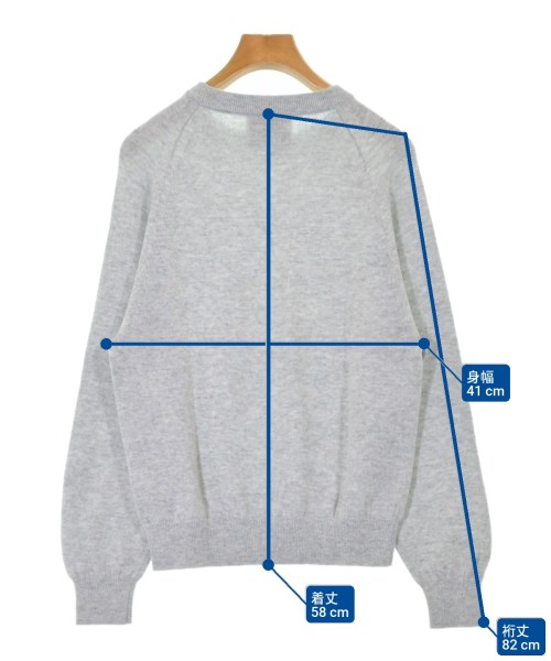 BEAUTY&YOUTH UNITED ARROWS（ビューティーアンドユースユナイテッドアローズ）ニット・セーター グレー サイズ:F レディース/2200611005083