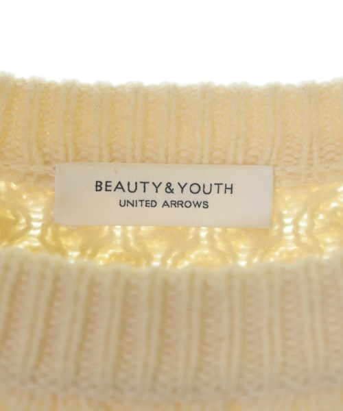 BEAUTY&YOUTH UNITED ARROWS（ビューティーアンドユースユナイテッドアローズ）ニット・セーター 白 サイズ:F レディース/2200616108017